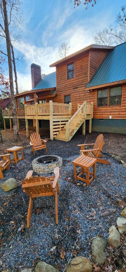 Hot-Tub 6 Seater, Fire-Pit, Master King Bed, Wineries, Pickleball, Resort Amenities Ellijay Exterior foto